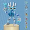BuildMoc My Singing Chorus Wubbox Robot Building Blocks Set Light Blue Cute Song Monsters Figures Bricks 5 - My Singing Monsters Shop