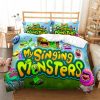 My Singing Monsters Comfortable Bedding Three Piece Soft and Breathable Duvet Cover Gift 19 - My Singing Monsters Shop