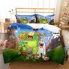 My Singing Monsters Comfortable Bedding Three Piece Soft and Breathable Duvet Cover Gift 37 - My Singing Monsters Shop