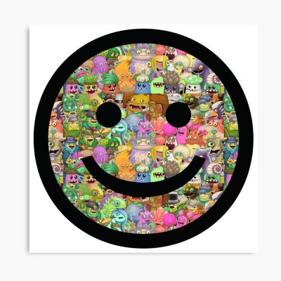 Happy Face My Singing Monsters, Birthday Present Poster Official My Singing Monsters Merch