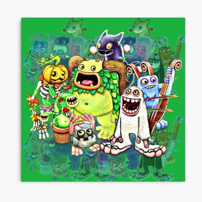 My Singing Monsters Characters N5 Poster Official My Singing Monsters Merch