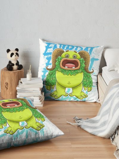 Enbrant My Singing Monsters Throw Pillow Official My Singing Monsters Merch