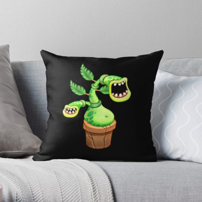 My Singing Monsters Character Potbelly Throw Pillow Official My Singing Monsters Merch