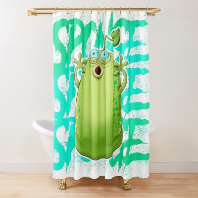 My Singing Monsters Sponge Shower Curtain Official Cow Anime Merch