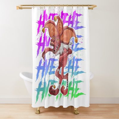 Hyehehe My Singing Monsters Shower Curtain Official Cow Anime Merch