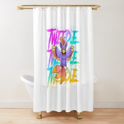 Tweedle My Singing Monsters Shower Curtain Official Cow Anime Merch