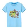 Boy girl T shirts My Singing Monsters Game Graphic Cartoon Funny Pure Cotton Tee Round Neck 4 - My Singing Monsters Shop