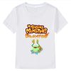 My Singing Monsters Cartoon T shirt 100 Cotton Short Tops Anime T shirt boy girl clothes 5 - My Singing Monsters Shop