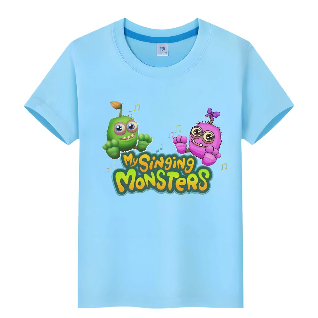 My Singing Monsters Children Graphic T Shirts Cartoon Tees Short Sleeve Round Collar T Shirts 100 1 - My Singing Monsters Shop