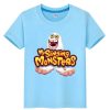 My Singing Monsters Children T Shirt Cartoon Print Clothes Kids Short sleeve Tops y2k Boys girls 2 - My Singing Monsters Shop
