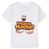 My Singing Monsters Children T Shirt Cartoon Print Clothes Kids Short sleeve Tops y2k Boys girls 4 - My Singing Monsters Shop