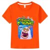 My Singing Monsters Cute T shirt 100 Cotton Short Tops Anime T shirt y2k one piece 3 - My Singing Monsters Shop